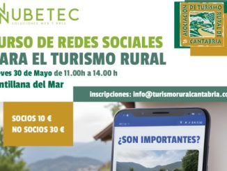 La Asociación de Turismo Rural de Cantabria @TuriRuralCant ofrece un mayo formativo a sus asociados