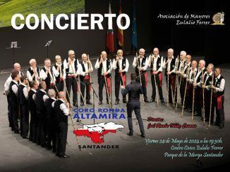 Coro Ronda Altamira en Santander. Viernes 24 de mayo, 19.30