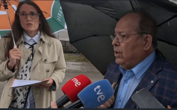 Jose Alfredo Vargas (Presidente Plataforma Romanes) y Carmen Franch (Abogada Portavoz)