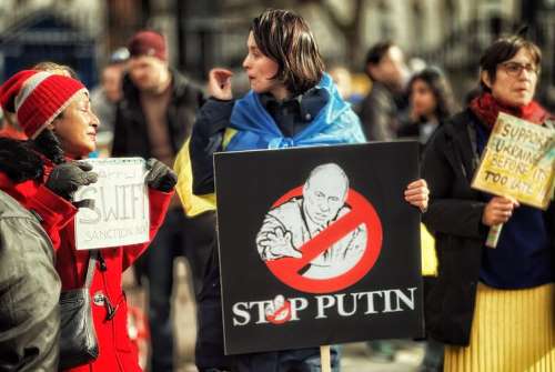 stop putin guerra en Ucrania