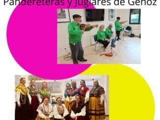 Miércoles 16 de octubre, 19.30 Pandereteras y Juglares de Genoz en La Vidriera.