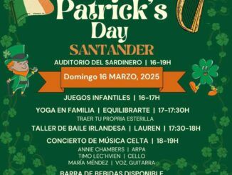 Domingo 16 de marzo, 16.00. San Patricio en Santander.