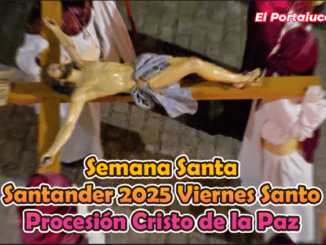 Procesión del Cristo de la Paz el Viernes Santo a las 0 horas desde la Paroquia de la Consolación