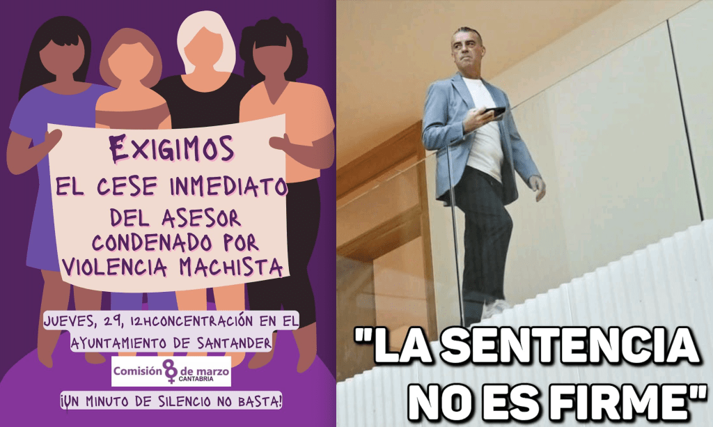 Todos contra el agresor Francisco Javier Gallego Gamucio, que públicamente agredió a su expareja en el Festival de las Naciones de 2019»