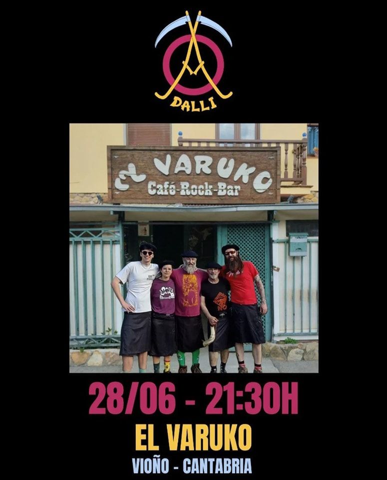 Jueves 28 de junio, 21.30 A Dalli en El Varuko de Vioño Jueves 28 de junio, 21.30 A Dalli en El Varuko de Vioño