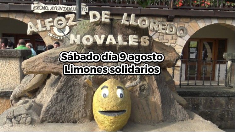 Goyo Jimenez será el embajador de la XIV Fiesta de los Limones Solidarios de Novales el 9 de agosto Goyo Jimenez será el embajador de la XIV Fiesta de los Limones Solidarios de Novales el 9 de agosto