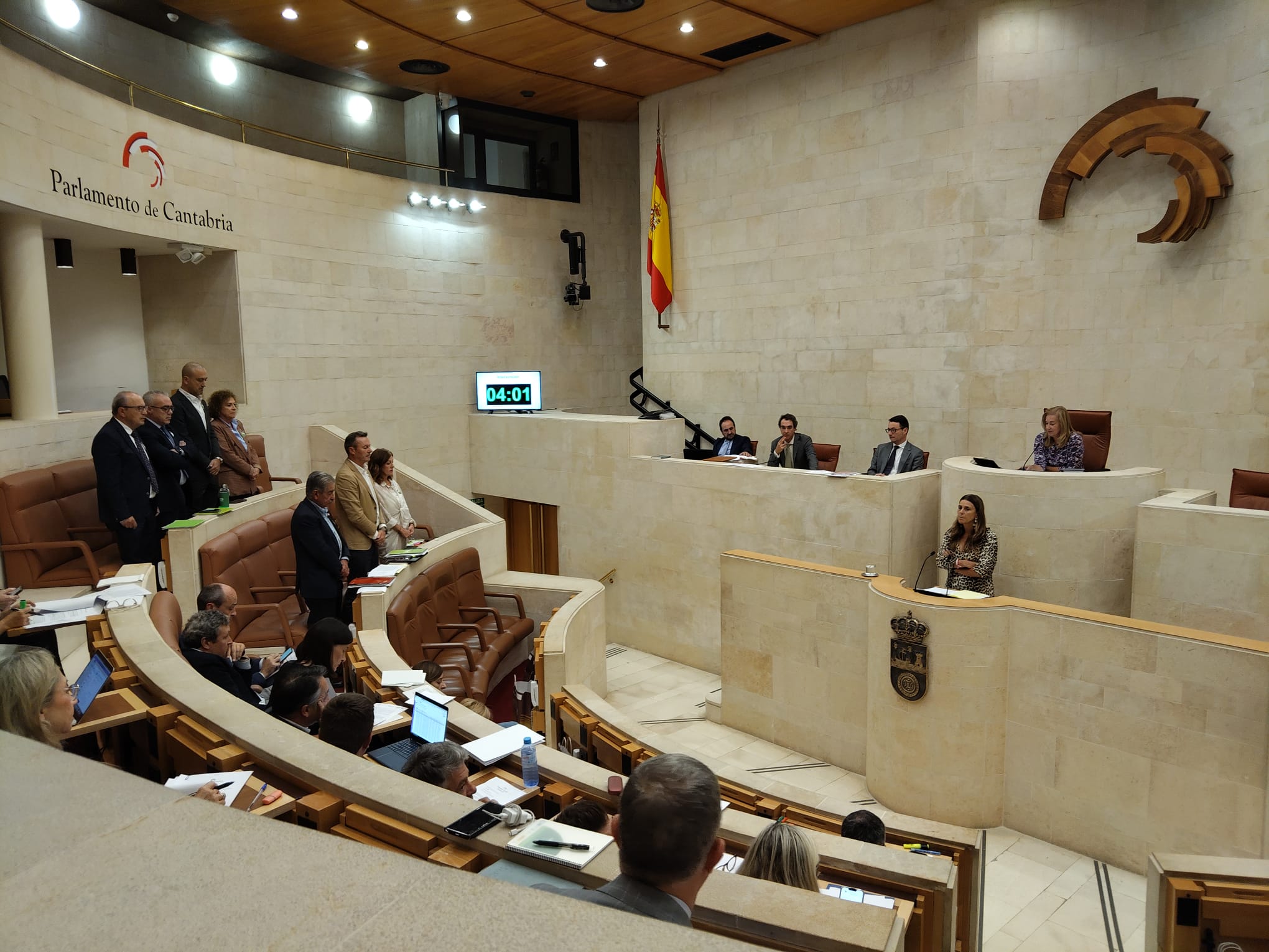 El PSOE, junto al PP y VOX no se unen al minuto de silencio por el genocidio en Gaza propuesto por Paula Fernández