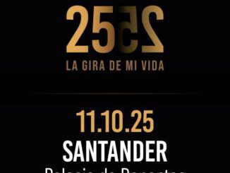 Antonio Orozco el sbado 11 en Santander con «La gira de mi vida», Palacio de los Deportes
