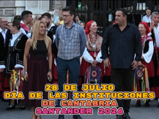 «FOLK MUSIC FRON CANTABRIA» Solchu emociona al público en el Día de las Instituciones con un homenaje a una vida dedicada al folclore cántabro